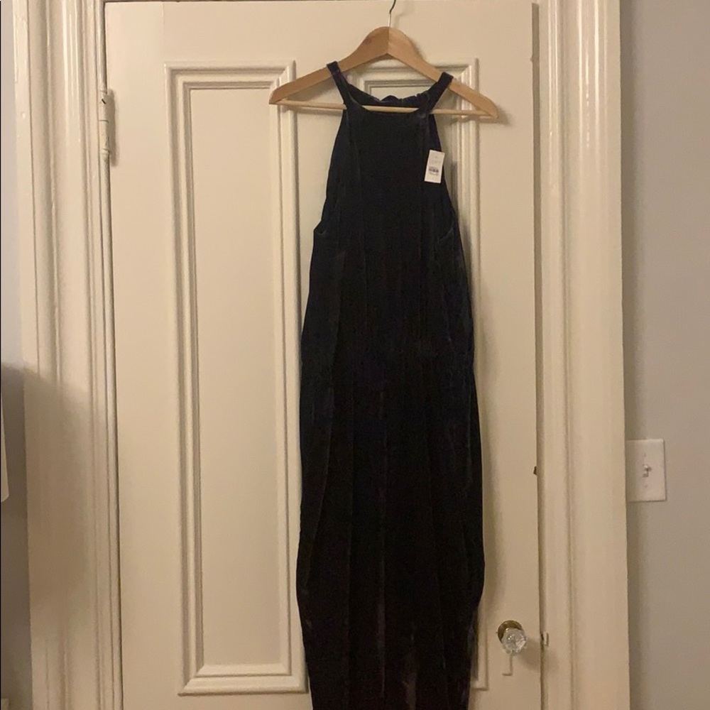 Velvet jumpsuit